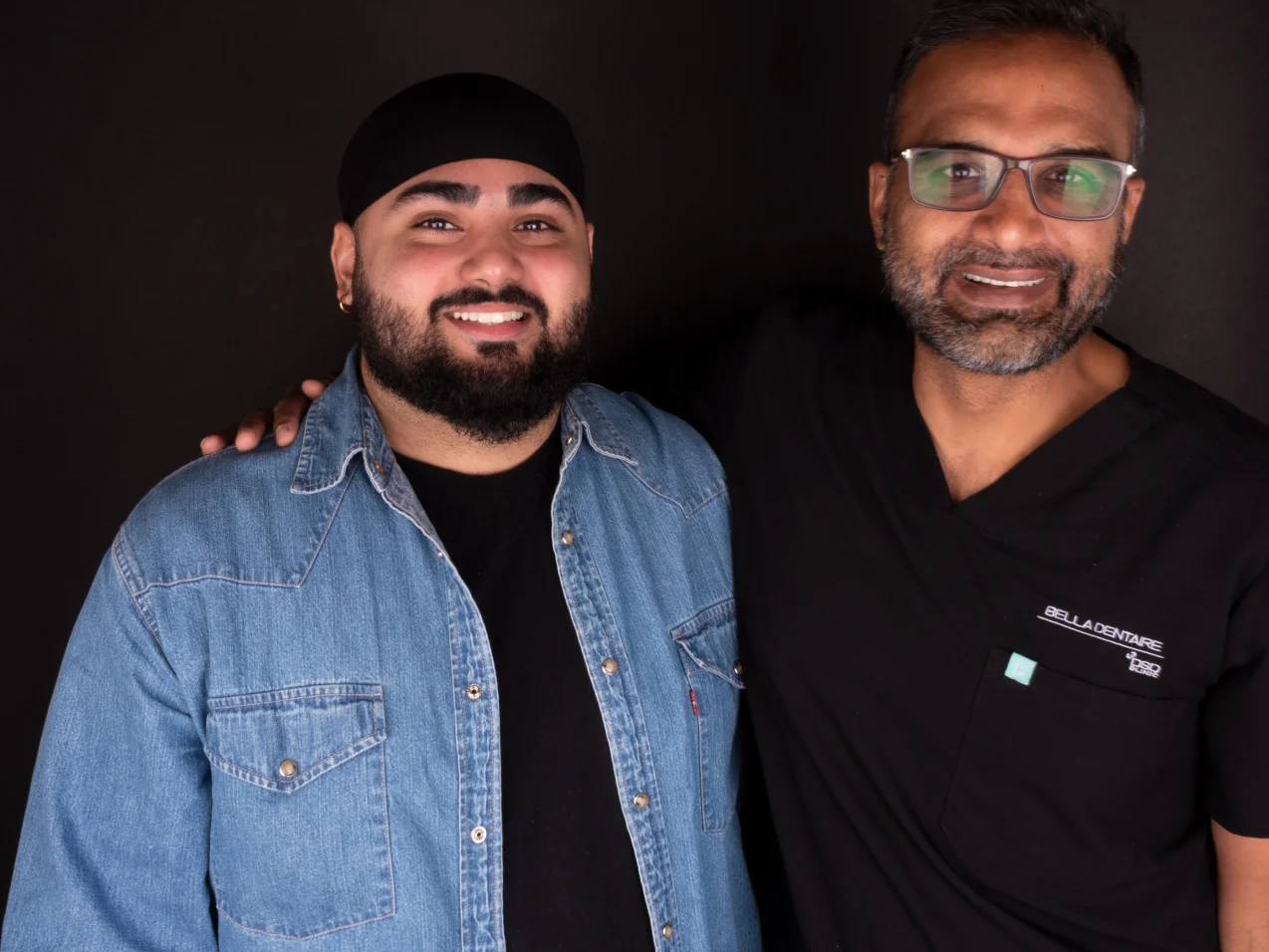 Dr Nilesh Amin and friend